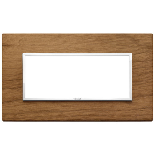 Vimar Eikon EVO 21649 5-Module Cover Plate, British Standard Mounting, 162.3 x 94.7 mm