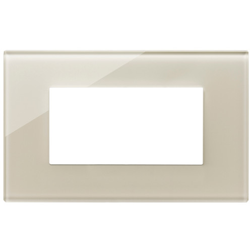 Vimar Eikon EXÉ 4-Module Cover Plate, 144.5 x 90 mm