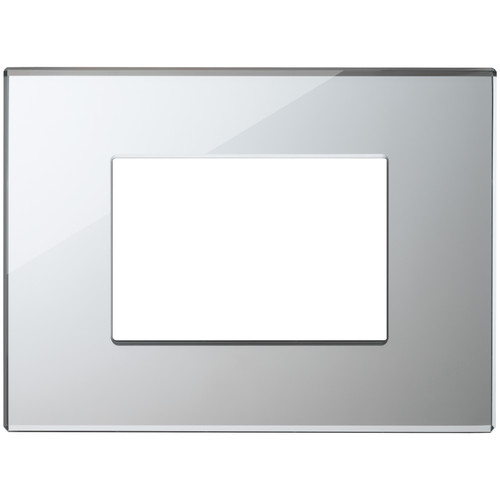 Vimar Eikon Exé 3-Module Cover Plate, 122 x 90 mm, Horizontal/Vertical Mount