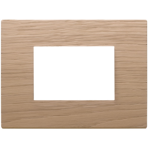 Vimar Eikon Exé 3-Module Cover Plate, 122 x 90 mm, Horizontal/Vertical Mount