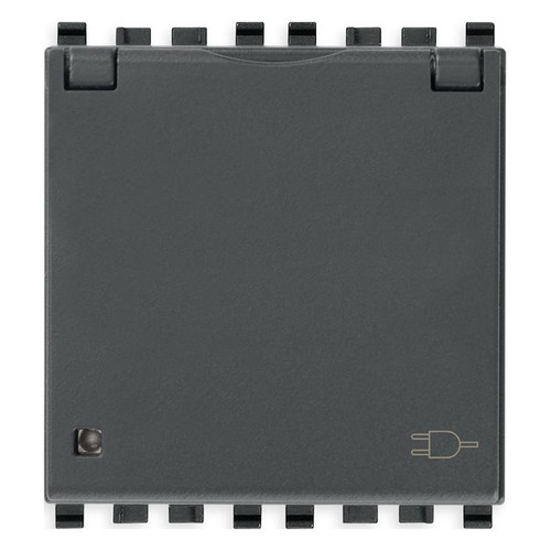 Vimar Eikon SICURY Schuko Socket Outlet, 2P+E, 16A 250V, 2M, IP20