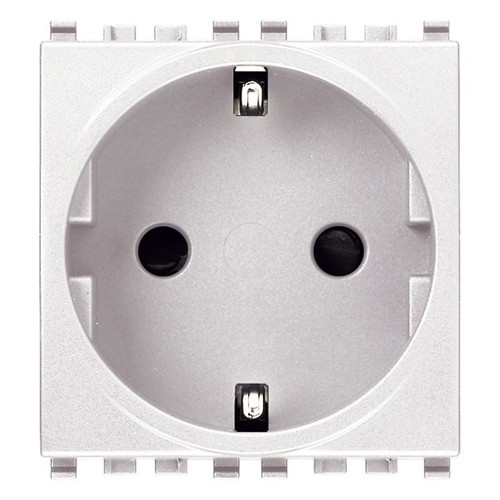 Vimar Eikon SICURY Schuko Socket Outlet, 2P+E, 16A 250V, 2M, IP20