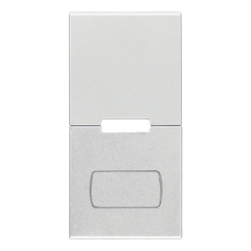 Vimar Eikon Interchangeable 1-Module Button, Thermoplastic