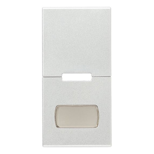 Vimar Eikon Interchangeable 1-Module Button, Thermoplastic