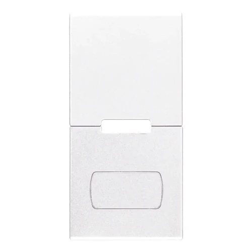 Vimar Eikon Interchangeable 1-Module Button, Thermoplastic