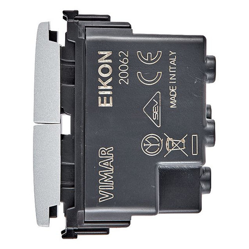 Vimar Eikon Interlocked Push Buttons, NO+NO, 10A, 250V, Directional Arrows