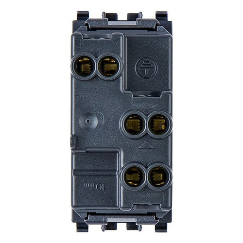 Vimar Eikon SICURY Socket Outlet, Italian Standard P11, 2P+E, 10A, 250V - Apollo Lighting