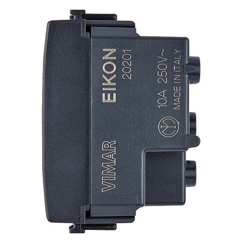 Vimar Eikon SICURY Socket Outlet, Italian Standard P11, 2P+E, 10A, 250V