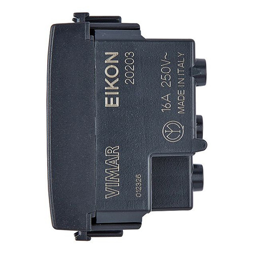 Vimar Eikon Socket Outlet, Italian Standard P17/11, 2P+E, 16A, 250V
