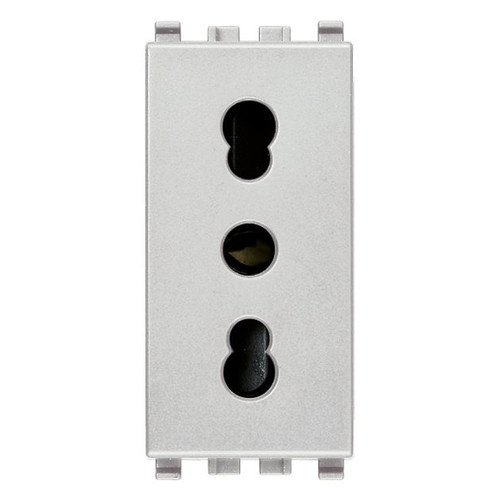 Vimar Eikon Socket Outlet, Italian Standard P17/11, 2P+E, 16A, 250V