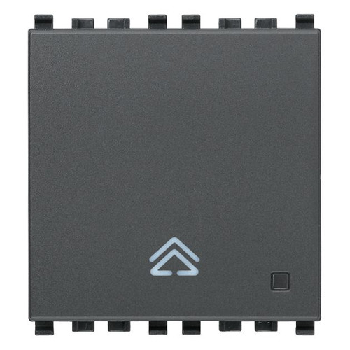 Vimar Eikon Master Dimmer, 230V, 500W/VA, 2 Module, Push Button Control