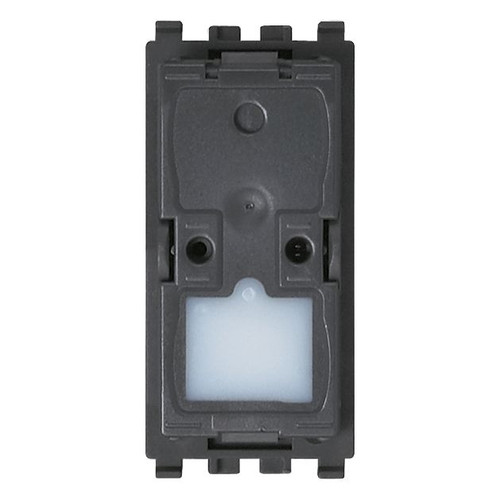 Vimar Eikon Push Button Mechanism, For 1-3 Module Button, 1P NO, 10A 250V, Lightable, IP40