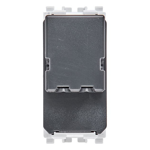 Vimar Eikon RJ11 Phone Jack 6/4, 1-Module, Screw Terminals, IP20, Flush-Mount
