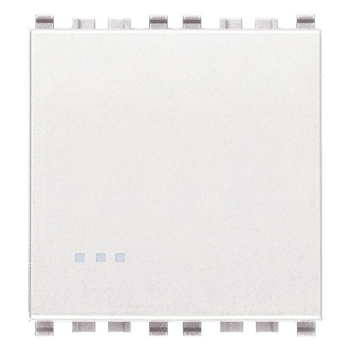 Vimar Eikon Reversing Switch, 1P 16AX 250V, IP40, Lightable, Replaceable Button