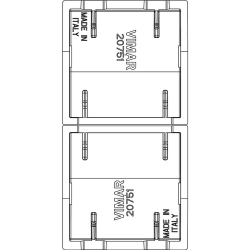 Vimar Eikon 2 Half Rocker Buttons, KNX, 1 Module, Arrow Symbols
