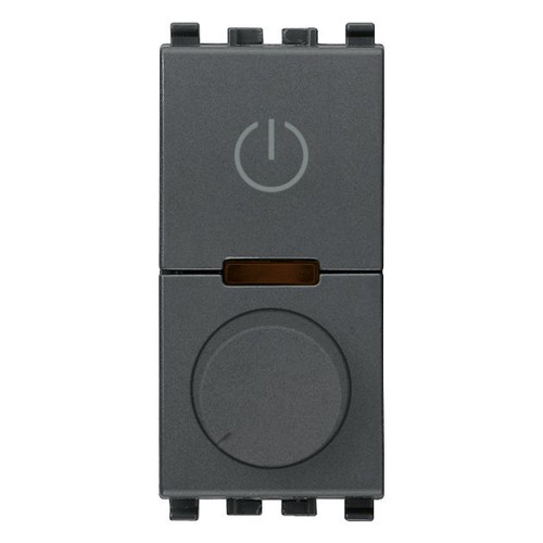 Vimar Eikon MASTER Universal Rotary Dimmer, Flush Mount, IP40