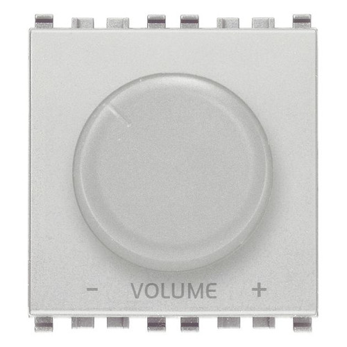 Vimar Eikon Speaker Volume Control, 8 Ohm, 15 W, 2 Modules