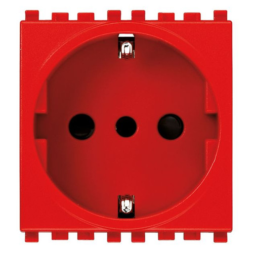 Vimar Eikon P30 SICURY Socket Outlet, 2P+E, 16A 250V, 2 Module