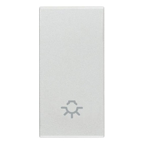 Vimar Eikon 20021 Interchangeable 1-Module Rocker Button Cover, Lightable, IP40