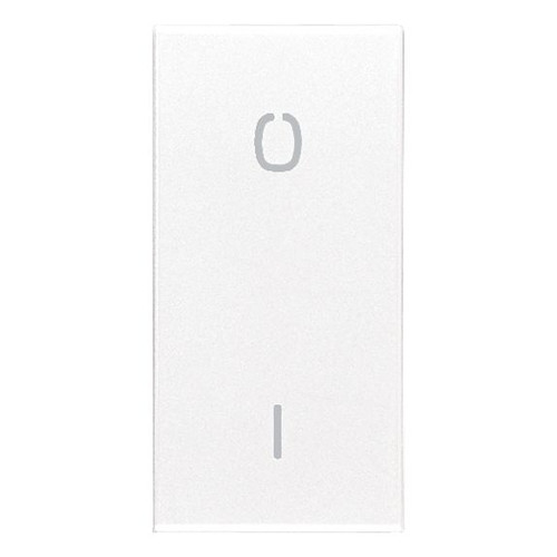 Vimar Eikon 20021 Interchangeable 1-Module Rocker Button Cover, Lightable, IP40
