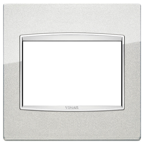 Vimar Eikon Classic Cover Plate, 3-Module, British Standard
