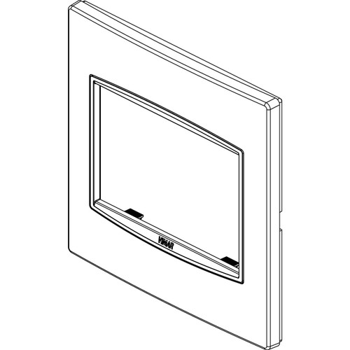 Vimar Eikon Classic Cover Plate, 3-Module, British Standard