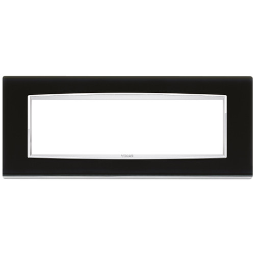 Vimar - Eikon 20657 Series - Classic Cover Plate - 7 Module, Metal - Apollo Lighting