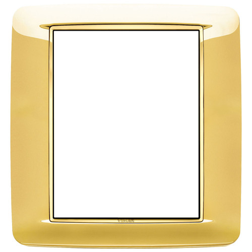 Vimar Eikon Round Cover Plate, 8 (4+4)-Module