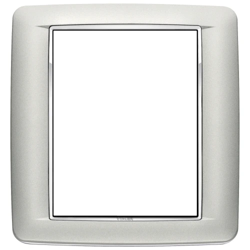 Vimar Eikon Round Cover Plate, 8 (4+4)-Module