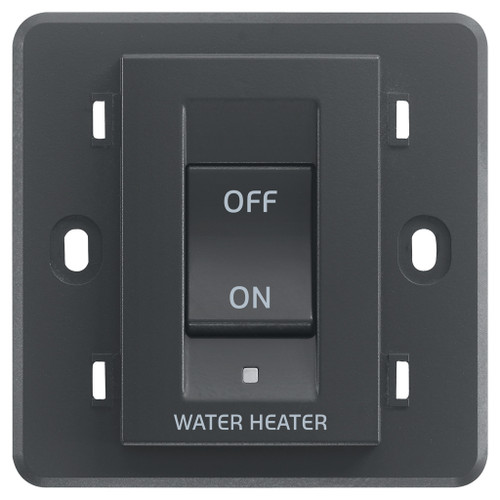 Vimar Eikon 2P 32A 1-Way Switch, For British Standard Mounting Boxes, 250V, 3-Module, IP40