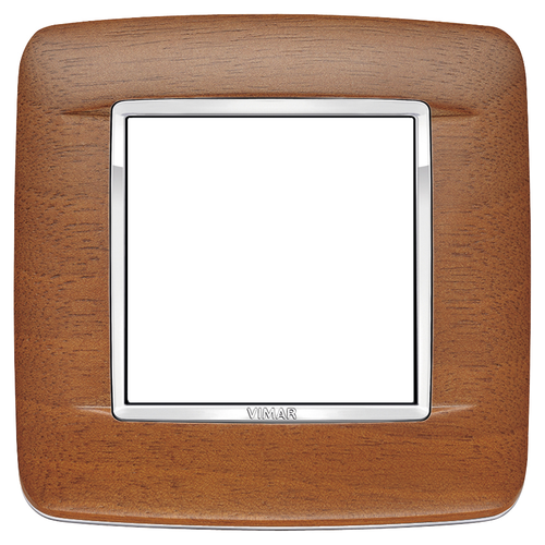 Vimar Eikon 20672 2-Module Round Cover Plate