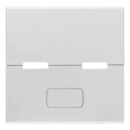Vimar Eikon Interchangeable 2-Module Button, Thermoplastic