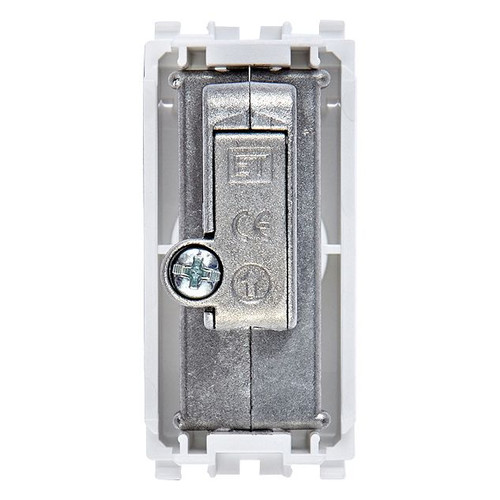 Vimar Eikon TV-RD-SAT Coaxial Socket Outlet, 5-2400 MHz, Male Connector