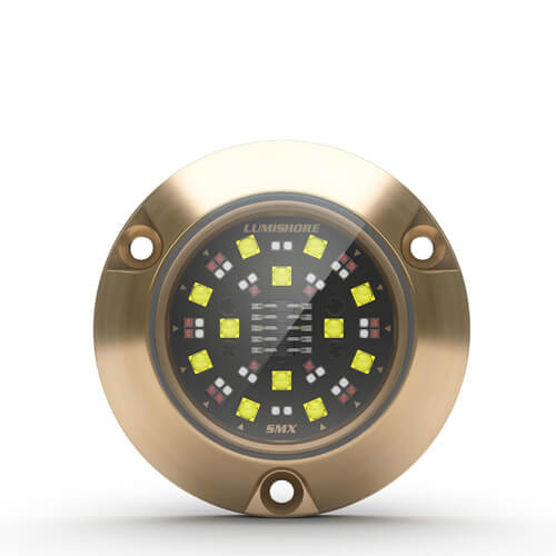Lumishore - M-Series SMX93 Underwater Light - RGBW, 36W, 10-31VDC, Bronze (LM600315)