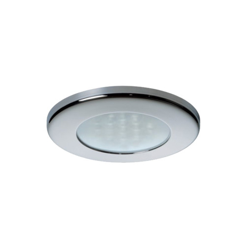 Quick Marine - Ted CT Downlight LED - 2W, IP40, 10-30V, Spring Mounted, Warm White