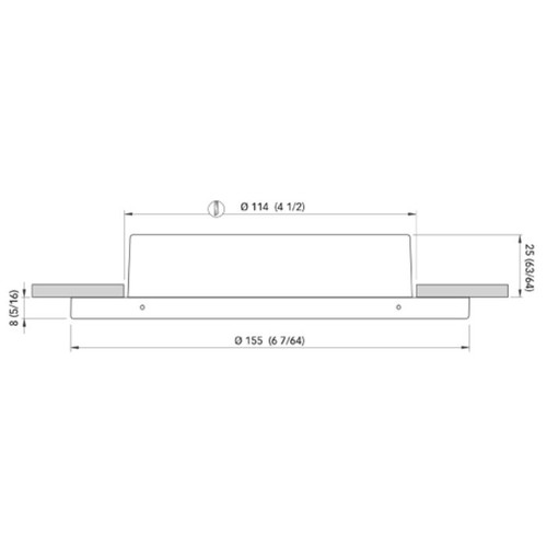 Quick Marine - Thekla LUX LED Downlight (Warm White, 9W, 10/30V, Stainless Steel) (FASP1412X12CD00)