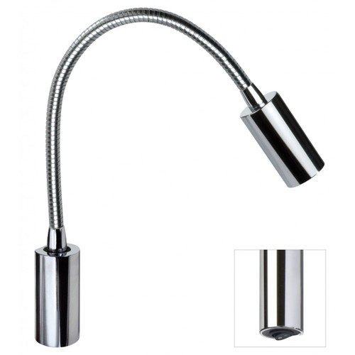 Quick Marine - Audrey Wall Button Switch LED Reading Light - Daylight (4250K) 10-30V DC - Apollo Lighting Quick Marine - Audrey Wall Button Switch LED Reading Light - Daylight (4250K) 10-30V DC - Apollo Lighting