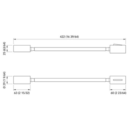 Quick Marine - Audrey Wall NS LED Reading Light (Daylight, 10/30V, Toba, Chromed) (FASP2281NVCEA00)