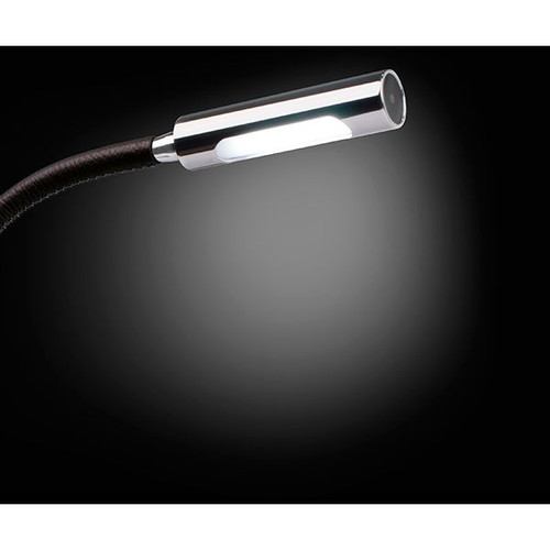 Quick Marine - Califfa RD30 LED Reading Light (Daylight, 10/30V, Tobacco, Stainless Steel) (FASP2756ZC06A00)
