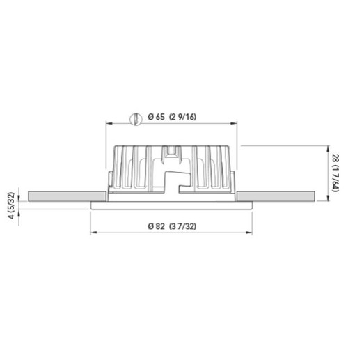Quick Marine - KAI XP HP LED Downlight (Daylight, 6W, 10/30V, White 9010) (FASP2982B11CA00)