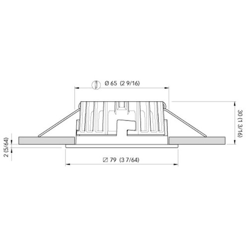 Quick Marine - Marina XP HP 4W LED Downlight - 10-30V DC