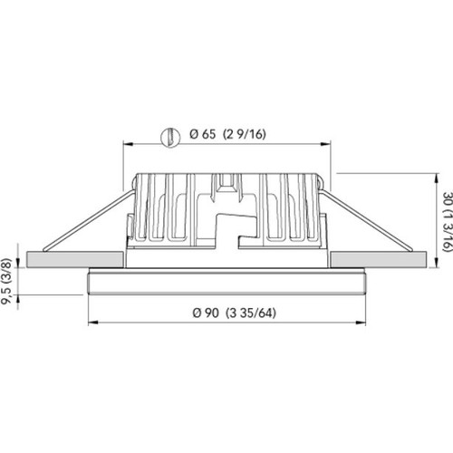Quick Marine - Apollo XP HP LED Downlight (Daylight, 6W, 10/30V, D00) (FASP5342X11CD00)