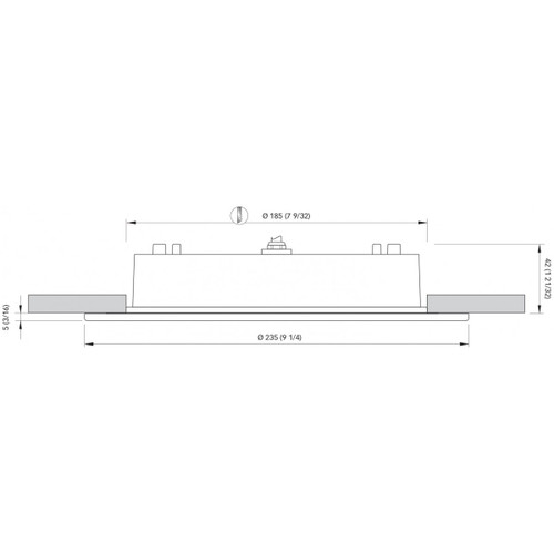 Quick Marine - Kleos 235 LED Downlight (Warm White, 15W, 20/30V, Satin) (FASP5472S12BA00)