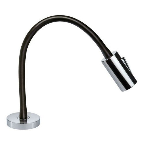 Quick Marine - Audrey LED Reading Light (Daylight, 10/30V, Chocolate, Chromed Finished) (FASP1181TVCDA00)