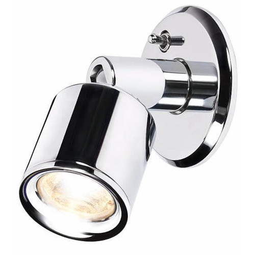 BCM - Arizona Reading Light - 1.5W, 3000K, 8-32V, IP40, Warm White, Chrome, 100Lm (BCM2185K-I-3)