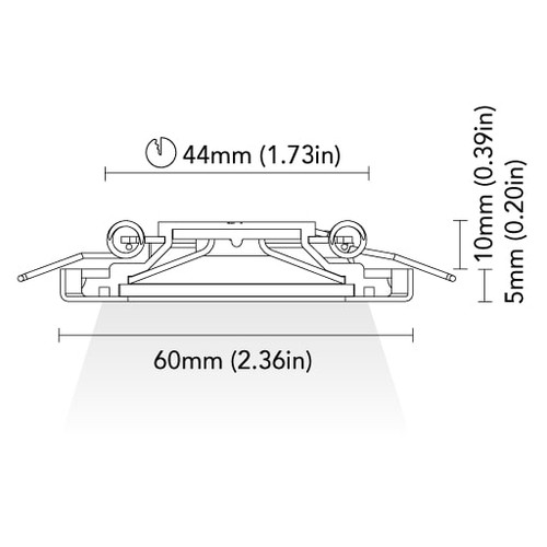 BCM - ORLANDO 60 Replacement Trim Ring - Polished Stainless Steel
