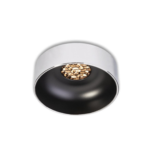 BCM - Prince 50 Round Downlight - 50mm Frame, Black, Warm White (BCM3476-50F3B-3)