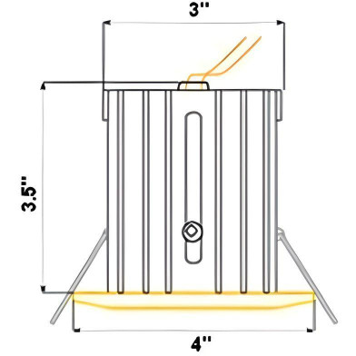 Futura - 9600 Recessed Downlight - 35W