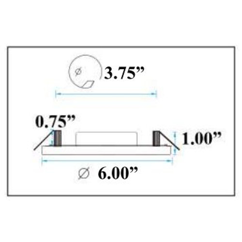Apollo - Marine 6” and 7" Downlight - Adjustable Colors 10-30V DC Dimmable - Apollo Lighting Apollo - Marine 6” and 7" Downlight - Adjustable Colors 10-30V DC Dimmable - Apollo Lighting