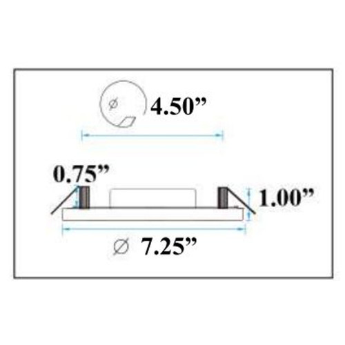Apollo - Marine 6” and 7" Downlight - Adjustable Colors 10-30V DC Dimmable - Apollo Lighting Apollo - Marine 6” and 7" Downlight - Adjustable Colors 10-30V DC Dimmable - Apollo Lighting